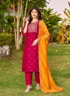 Sparrow By Aanchi Vichitra Silk Kurti With Bottom Dupatta Wholesalers In Delhi